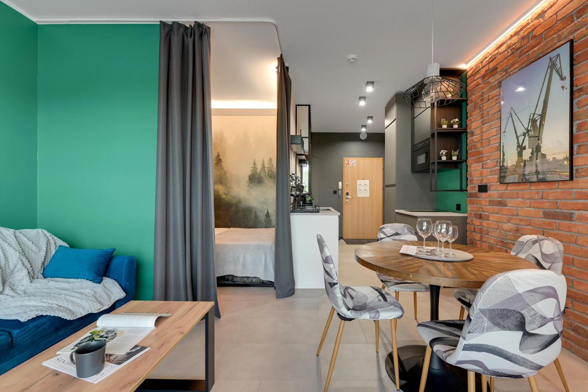 Hellogdansk Walowa With Parking By Lion Apartments Ngoại thất bức ảnh